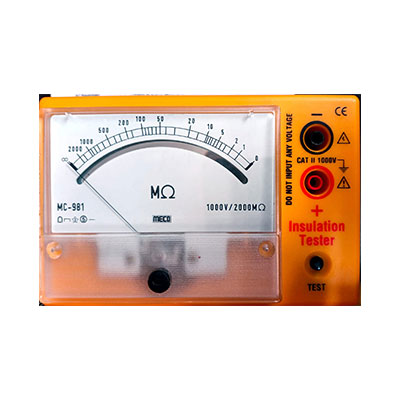 Meco MC-981 Analog Insulation Tester