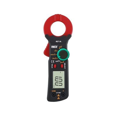 Meco 4671A Digital Clamp-On Earth Tester