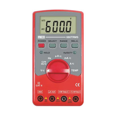 Meco 666TRMS Digital Multimeter