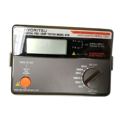Kyoritsu 4118 A (UK) Loop PSC Tester