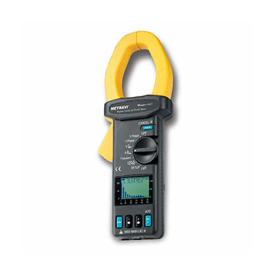 Metravi 607 Digital Clamp on Power Meter