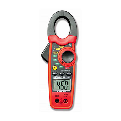 Metravi DT-1250 Digital Ac Clamp Meter