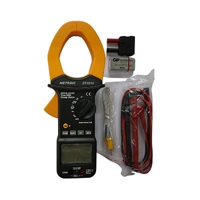 Metravi DT-9250 Digital AC/DC Clamp Meter