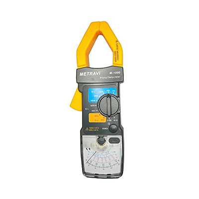 Metravi M-1000 Analogue Clamp Meter
