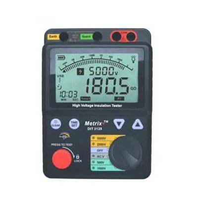 Metrix+ DIT - 3125 Digital Insulation Tester