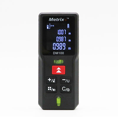 Metrix+ DM- 100 Laser Distance Meter