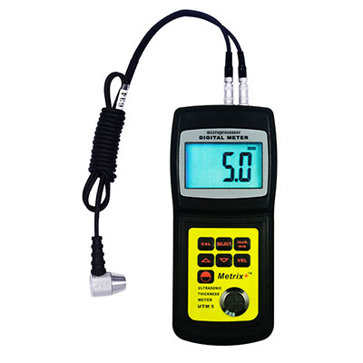 Metrix+ UTG-5 Digital Ultrasonic Thickness Gauge
