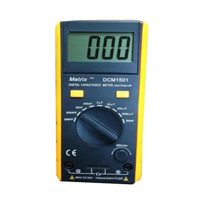 Metrix+ DCM 1501 Digital Capacitance Meter